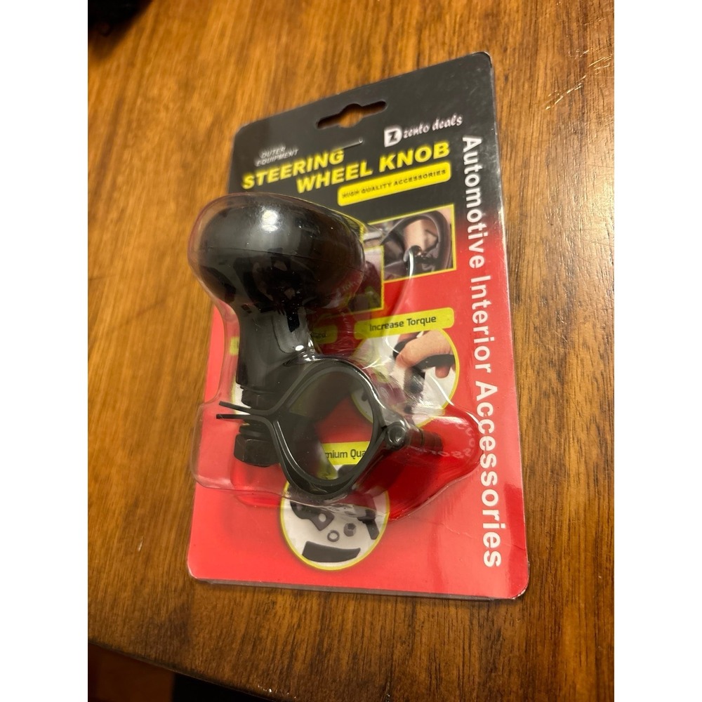 Zento Deals Steering Wheel Knob‎ - NIB
